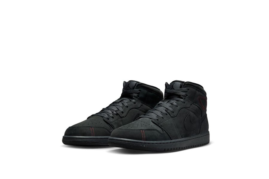 Shoes NIKE | Air Jordan 1 Mid Se Craft Dark Smoke Grey