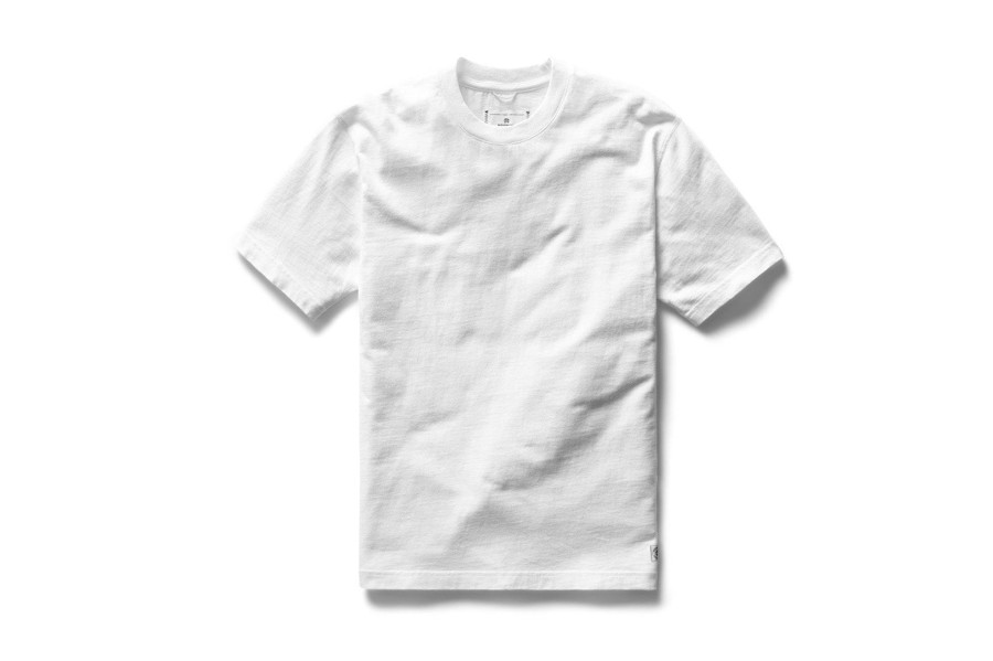 Clothing REIGNING CHAMP | Midweight Jersey T-Shirt White