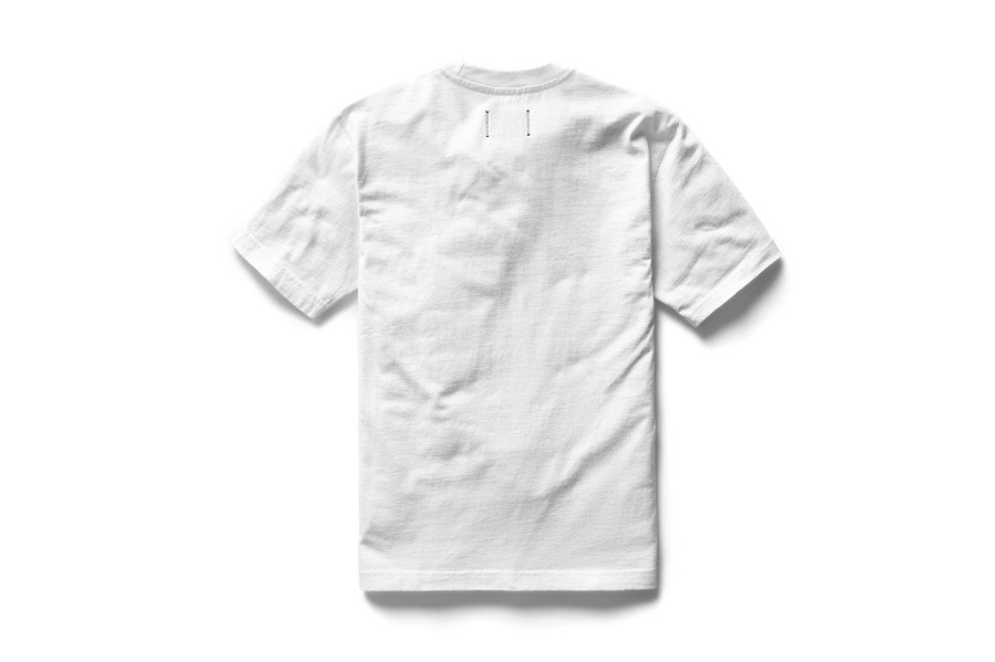 Clothing REIGNING CHAMP | Midweight Jersey T-Shirt White