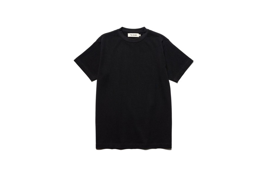 Clothing TAIKAN | Heavyweight Short Sleeve Tee Charcoal