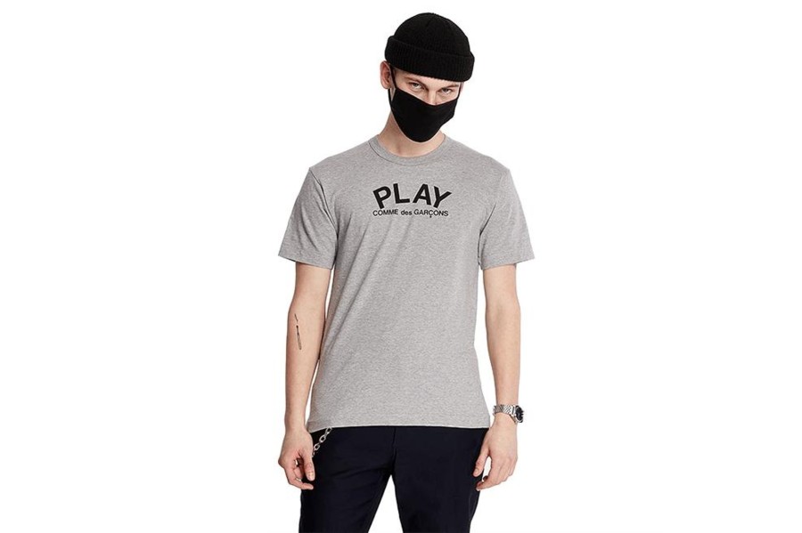 Clothing COMME DES GARCONS | Cdg Play T-Shirt Grey