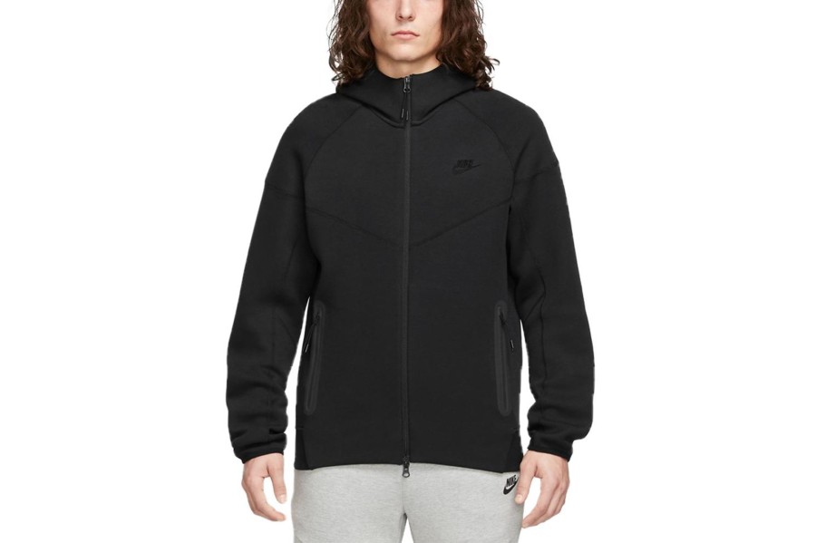 Clothing NIKE | Tech Fleece Windrunner Full-Zip Jacket Black