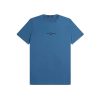 Clothing FRED PERRY | Embroidered T-Shirt Midnight Navy