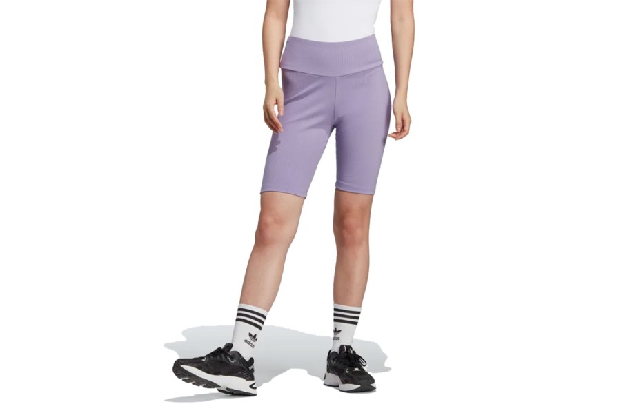 Clothing ADIDAS | Adidas Adicolor Essentials Short Leggings Purple