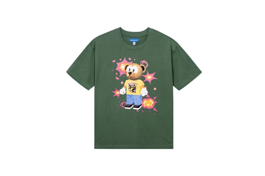 Clothing MARKET | 32-Bit Bear T-Shirt Fern