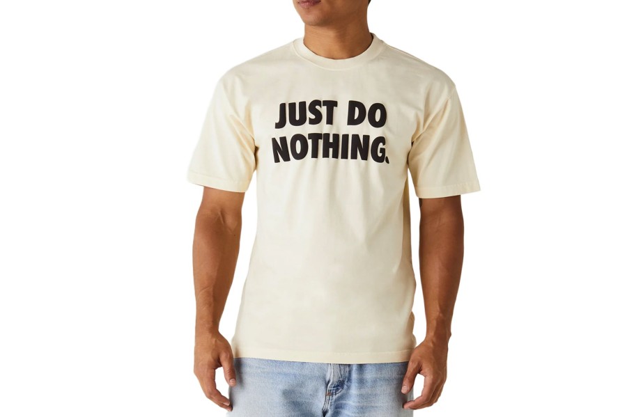 Clothing MARKET | Just Do Nothing T-Shirt Ecru