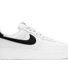 Shoes NIKE | Air Force 1 '07 White Black Pebbled Leather