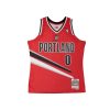 Clothing MITCHELL u0026 NESS | Portland Trail Blazers Damian Lillard #0 Jersey