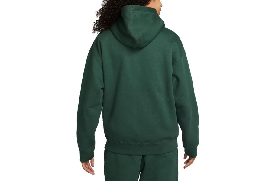 Clothing NIKE | Solo Swoosh Fleece Pullover Hoodie Green