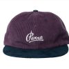 Clothing PARRA | Painters Script Corduroy 6 Panel Hat Purple