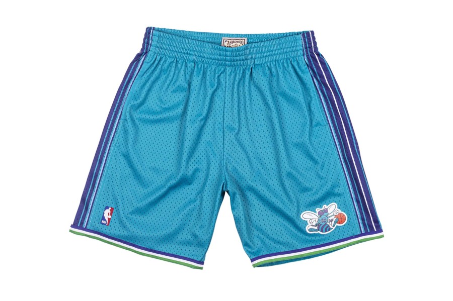 Clothing MITCHELL u0026 NESS | Charlotte Hornets Swingman Shorts