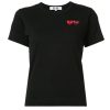 Clothing COMME DES GARCONS | Women'S Cdg Double Heart Black T-Shirt