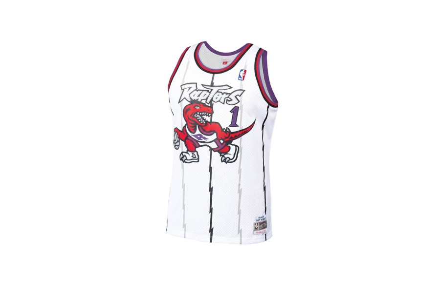 Clothing MITCHELL u0026 NESS | Toronto Raptors Tracy Mcgrady #1 Swingman Jersey