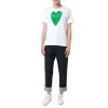 Clothing COMME DES GARCONS | Cdg Big Green Heart T-Shirt