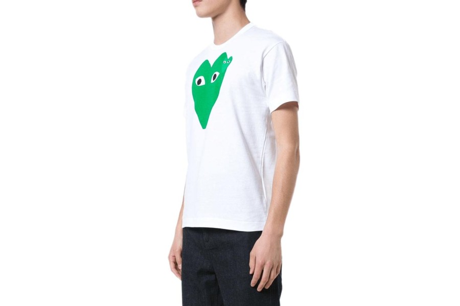 Clothing COMME DES GARCONS | Cdg Big Green Heart T-Shirt