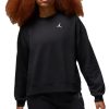 Clothing JORDAN | Women'S Jordan Brooklyn Fleece Crewneck Black