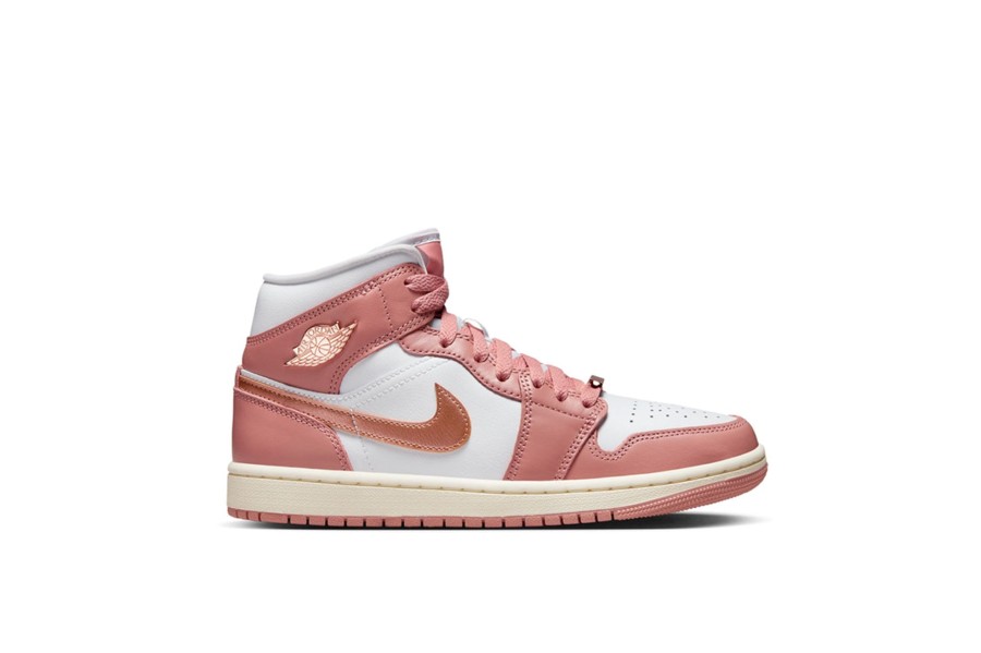 Shoes JORDAN | Women'S Jordan 1 Mid Se Red Stardust