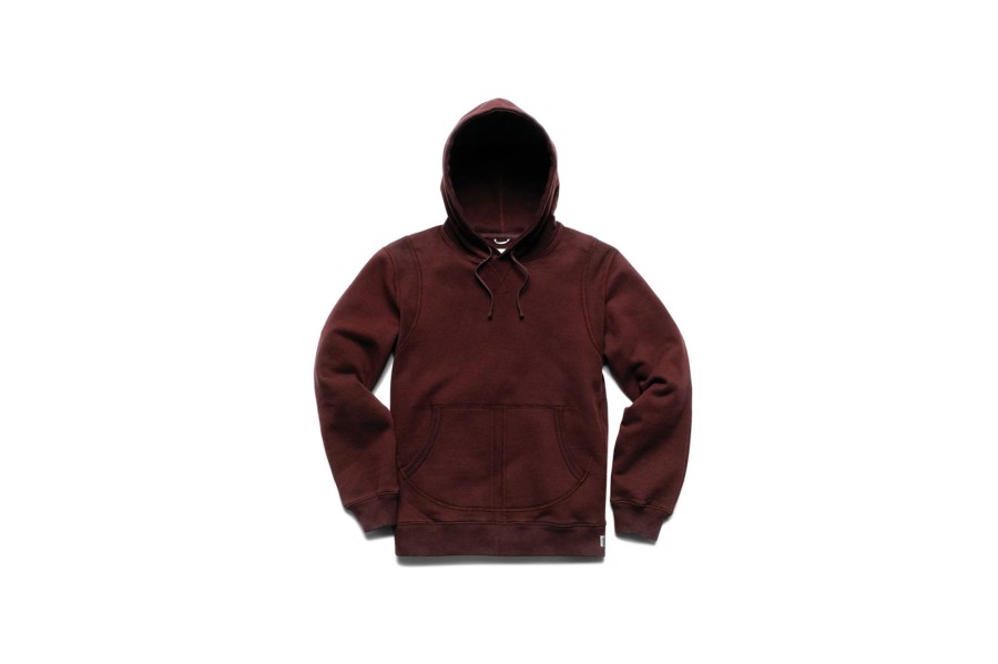 Clothing REIGNING CHAMP | Midweight Fleece Pullover Hoodie Crimson