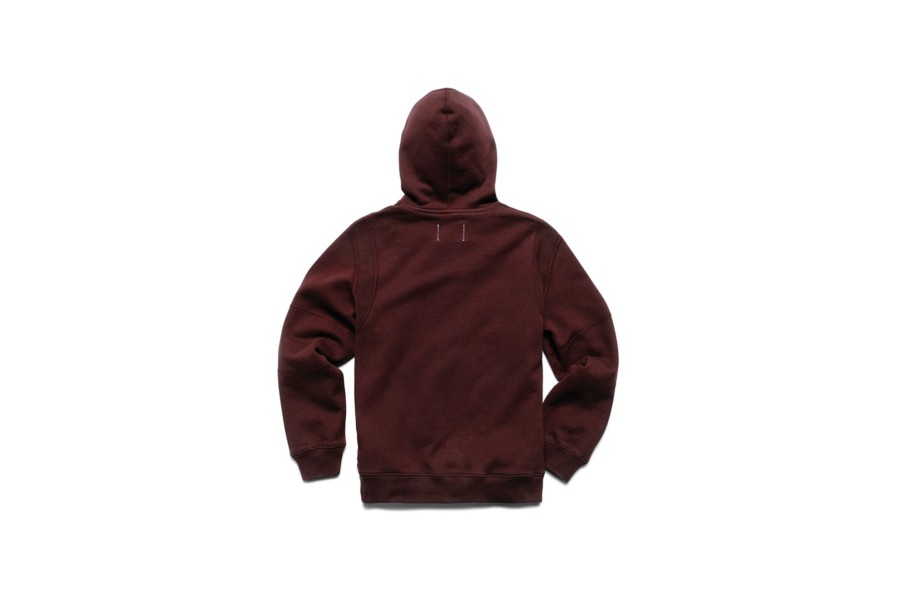 Clothing REIGNING CHAMP | Midweight Fleece Pullover Hoodie Crimson