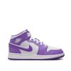 Shoes JORDAN | Air Jordan 1 Mid (Gs) Purple Venom