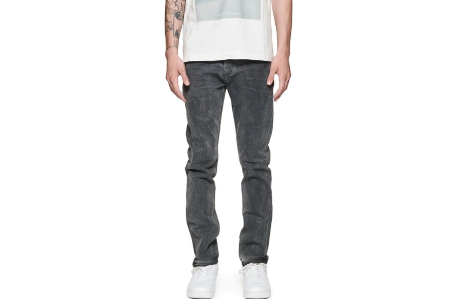 Clothing PURPLE BRAND | Sandwash Shine Faded Slim Jeans