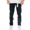 Clothing PURPLE BRAND | Black Raw Slim Low Rise