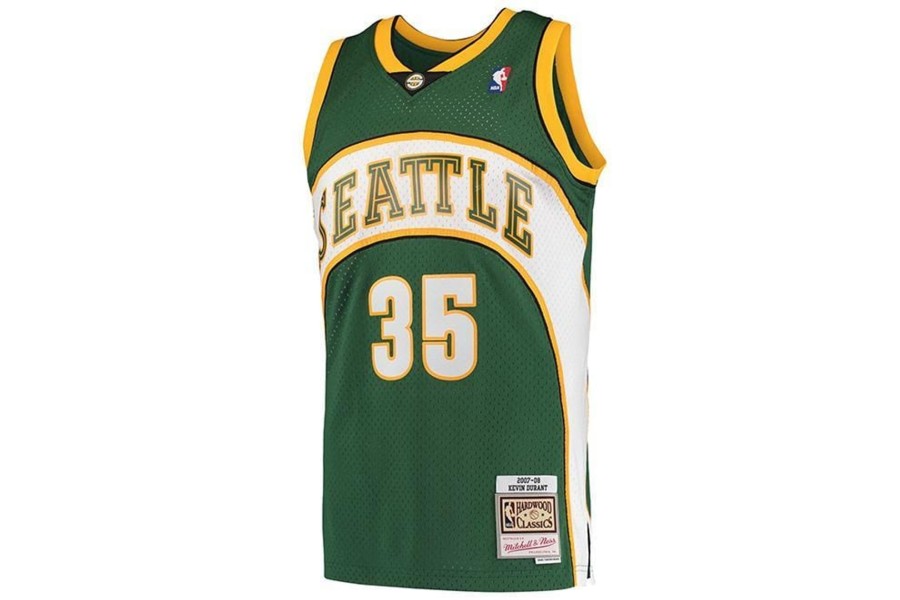 Clothing MITCHELL u0026 NESS | Seattle Supersonics Kevin Durant #35 Swingman Jersey