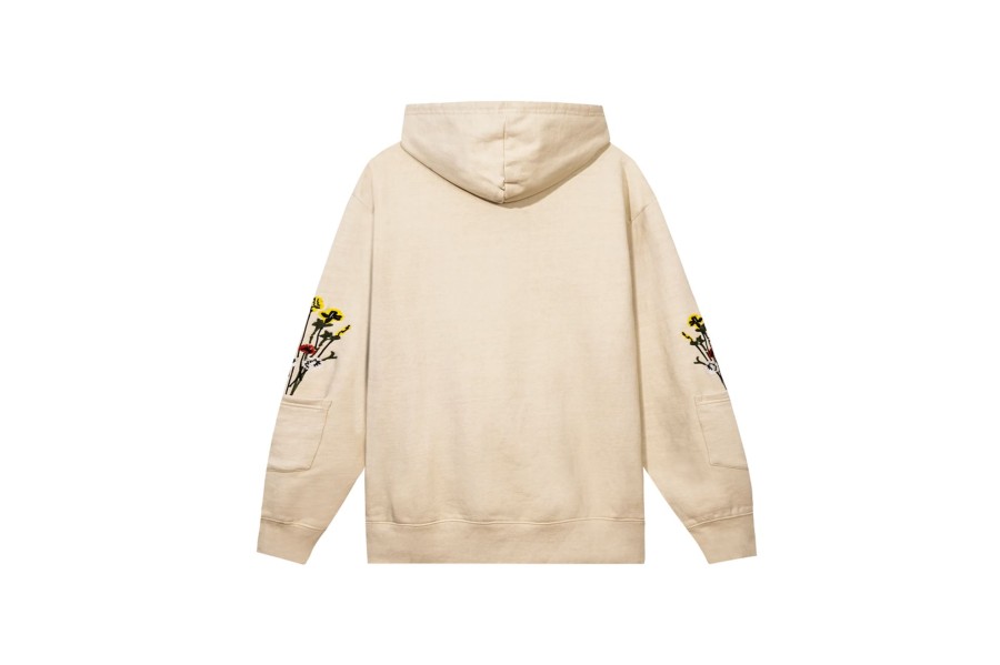 Clothing MARKET | Bouquet Pullover Hoodie Ecru