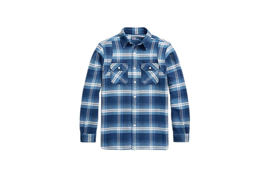 Clothing POLO RALPH LAUREN | Classic Fit Plaid Flannel Workshirt