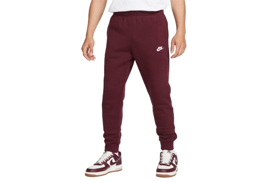 Clothing NIKE | Sportswear Club Fleece Cuffed Joggers Night Maroon