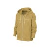 Clothing NIKE | Toronto Raptors Embroidered Zip Up Hoodie Wheat Gold