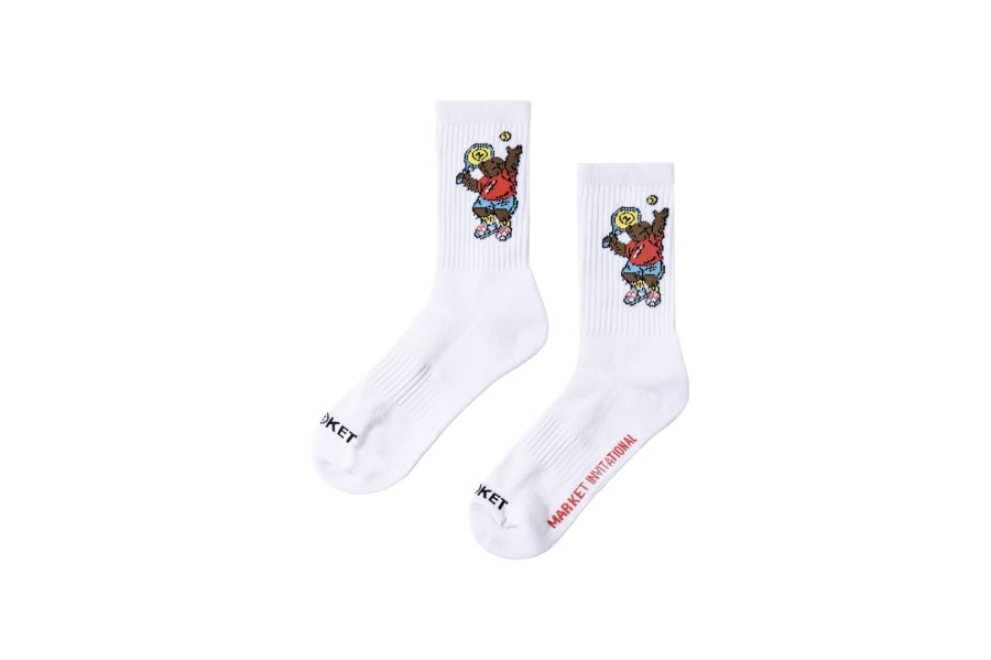 Clothing MARKET | Market Invitational Socks White