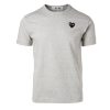 Clothing COMME DES GARCONS | Cdg Black Heart T-Shirt Grey