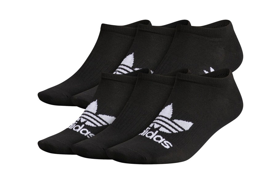 Clothing ADIDAS | Classic Superlite No-Show Socks (6 Pairs) Black