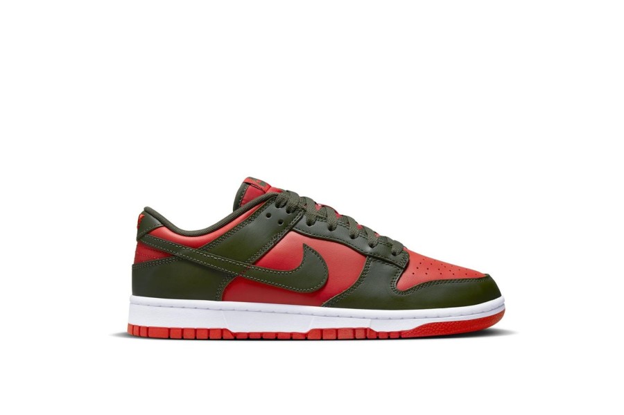 Shoes NIKE | Dunk Low Retro Bttys Mystic Red Cargo Khaki