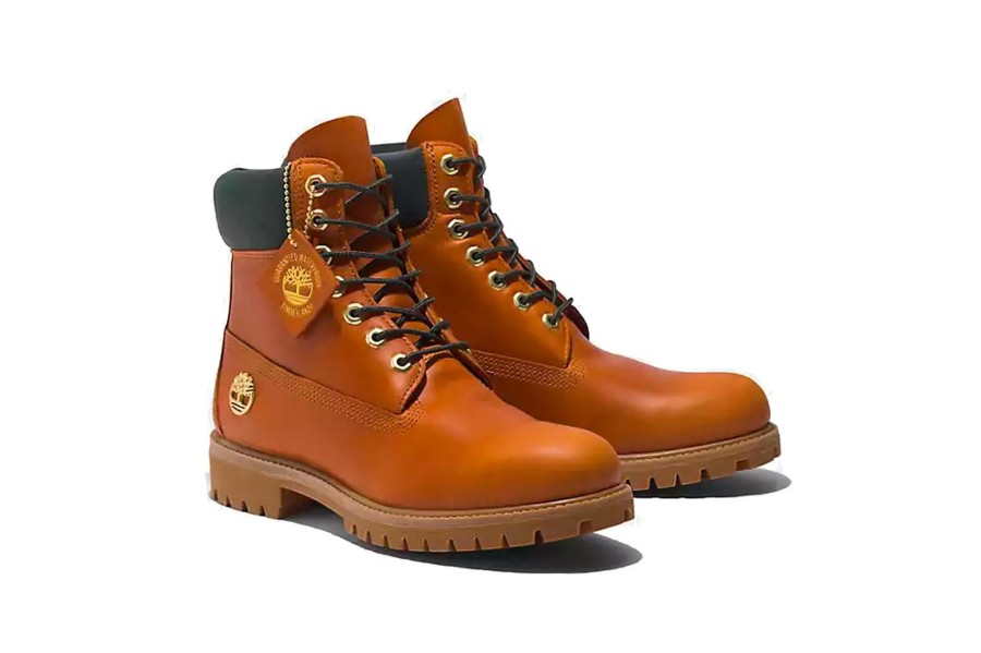 Shoes TIMBERLAND | Premium 6 Inch Waterproof Boot Medium Brown Full Grain