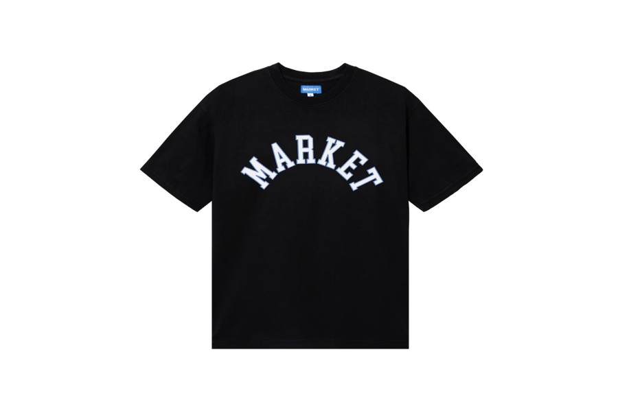 Clothing MARKET | Throwback Arc T-Shirt Black