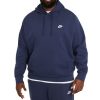 Clothing NIKE | Sportswear Club Fleece Pullover Hoodie Midnight Navy