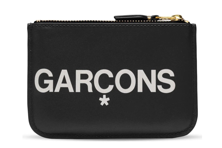 Clothing COMME DES GARCONS | Cdg Huge Logo Wallet Black