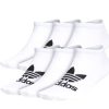 Clothing ADIDAS | Classic Superlite No-Show Socks (6 Pairs) White