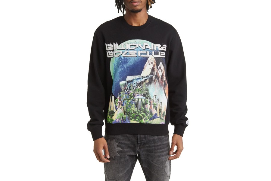 Clothing BILLIONAIRE BOYS CLUB | Olympus Crewneck Black