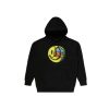 Clothing MARKET | Smiley Conflicted Hoodie Black