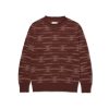 Clothing HONOR THE GIFT | H Wire Knit Sweater Brown