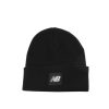 Clothing NEW BALANCE | Cuffed Beanie Flying Nb Logo Black