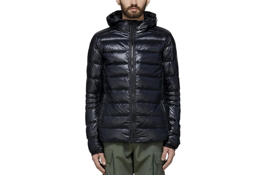 Clothing CANADA GOOSE | Crofton Bomber Black Label - Black