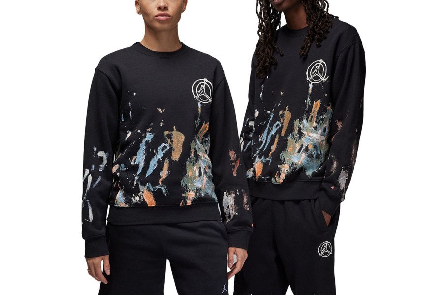 Clothing JORDAN | Jordan Artist Series By Jammie Holmes Crewneck