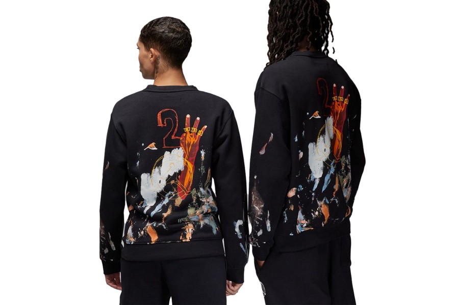 Clothing JORDAN | Jordan Artist Series By Jammie Holmes Crewneck