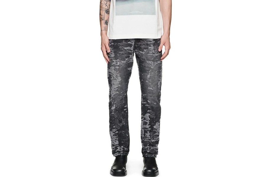 Clothing PURPLE BRAND | Jacquard Slim Straight Jeans