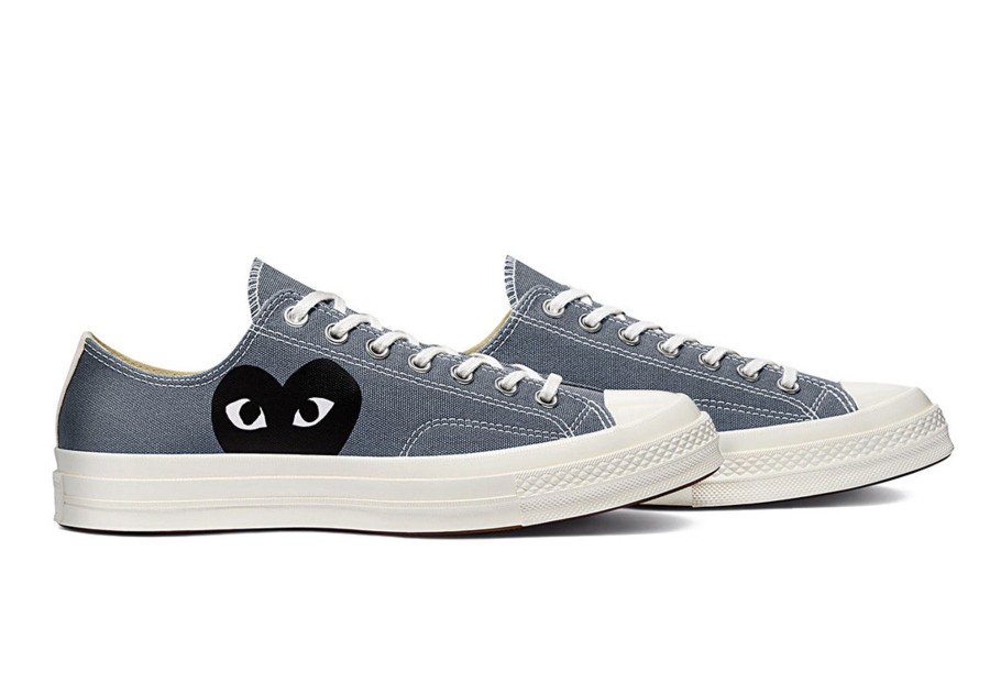 Shoes COMME DES GARCONS | Cdg Play Converse Chuck Taylor All-Star 70 Low Grey