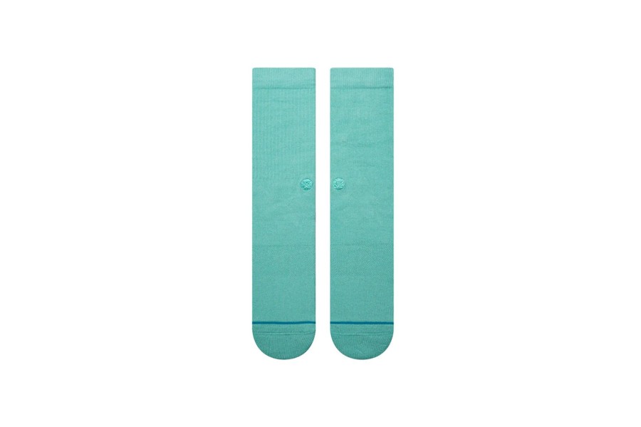 Clothing STANCE | Icon Crew Socks Turquoise